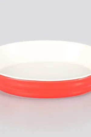 Expédié Aujourd'hui Plat ovale 'Tognana' rouge